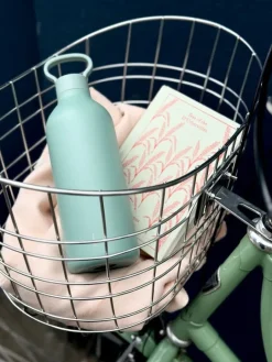 Stelton Tabi vacuum insulated bottle, 1 L, dusty green