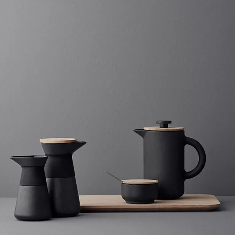 Stelton Theo French press, black