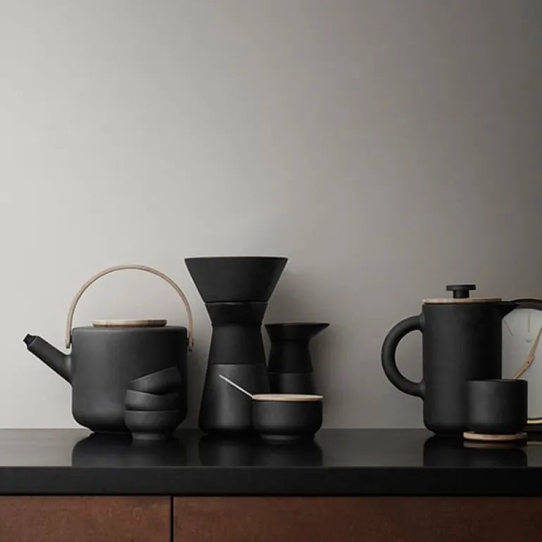 Stelton Theo French press, black