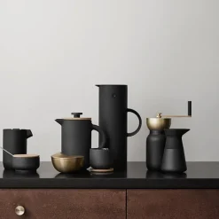 Stelton Theo French press, black