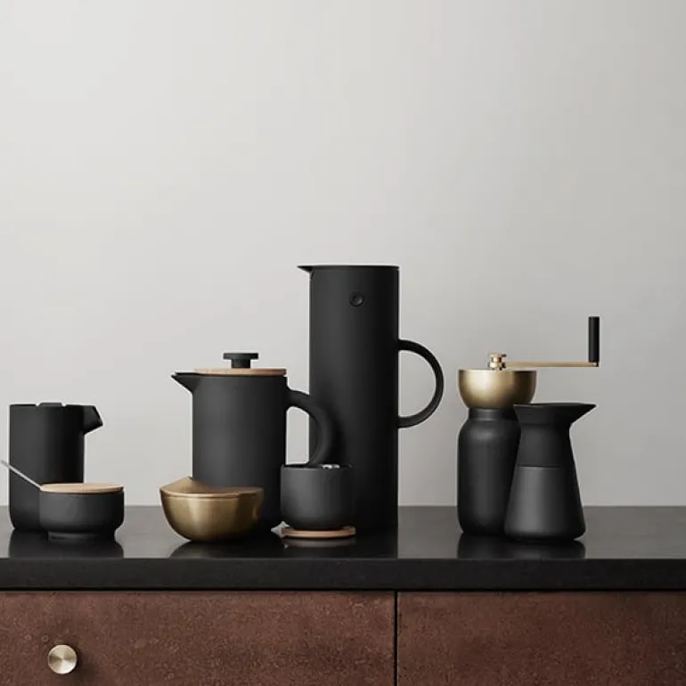 Stelton Theo French press, black