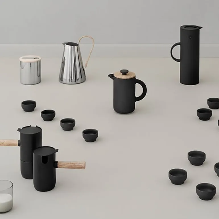 Stelton Theo French press, black