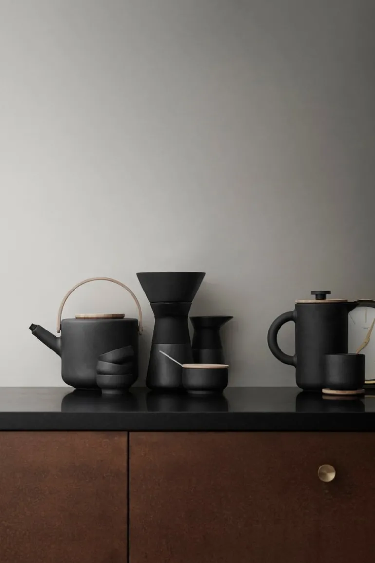 Stelton Theo French press, black