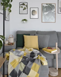 Stelton Theo tea cup with coaster, sand