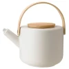 Stelton Theo teapot, sand