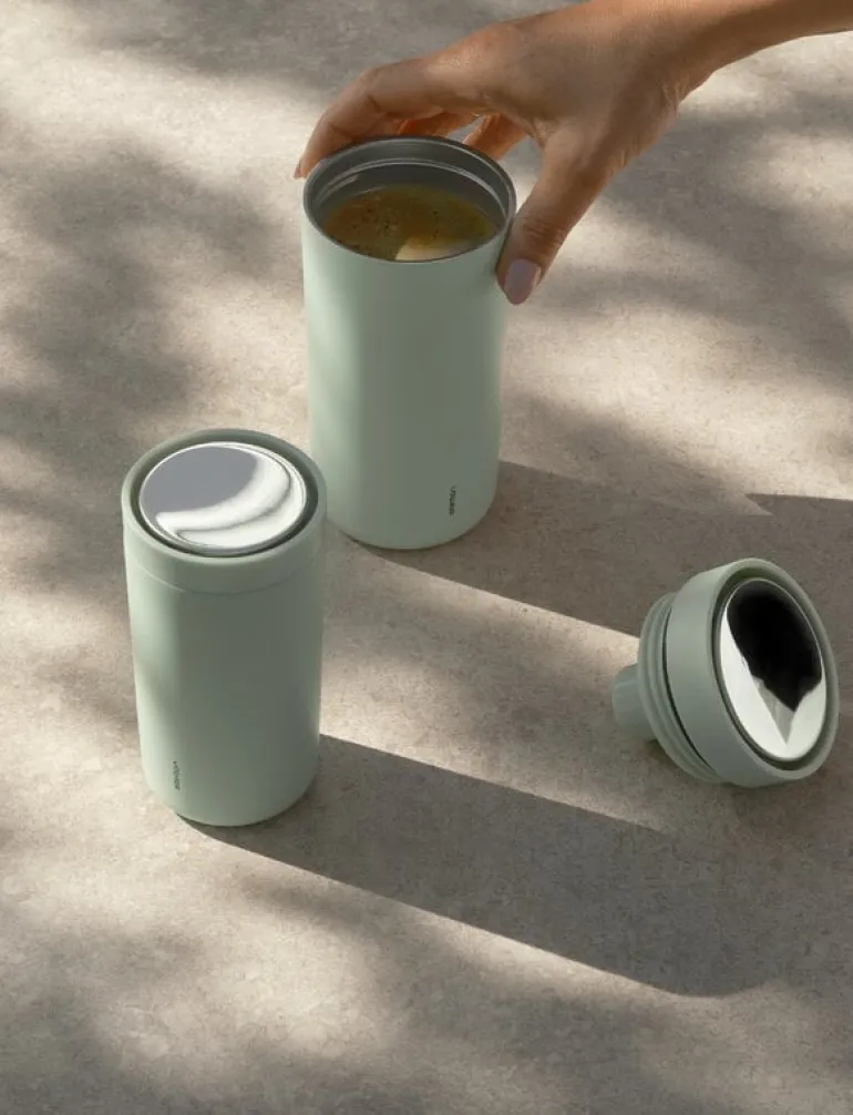 Stelton To Go Click thermo cup, 0.2 L, minty moss
