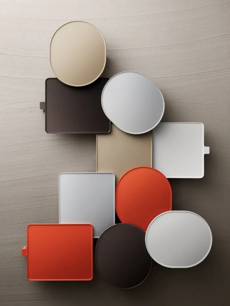 String Furniture Museum side table, orange