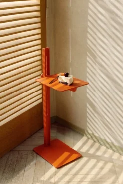 String Furniture Museum side table, orange