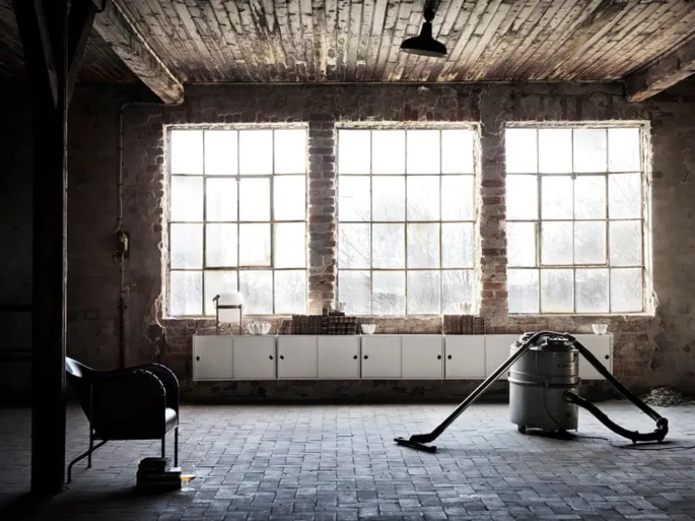 String Furniture String cabinet, 78 x 30 cm, white