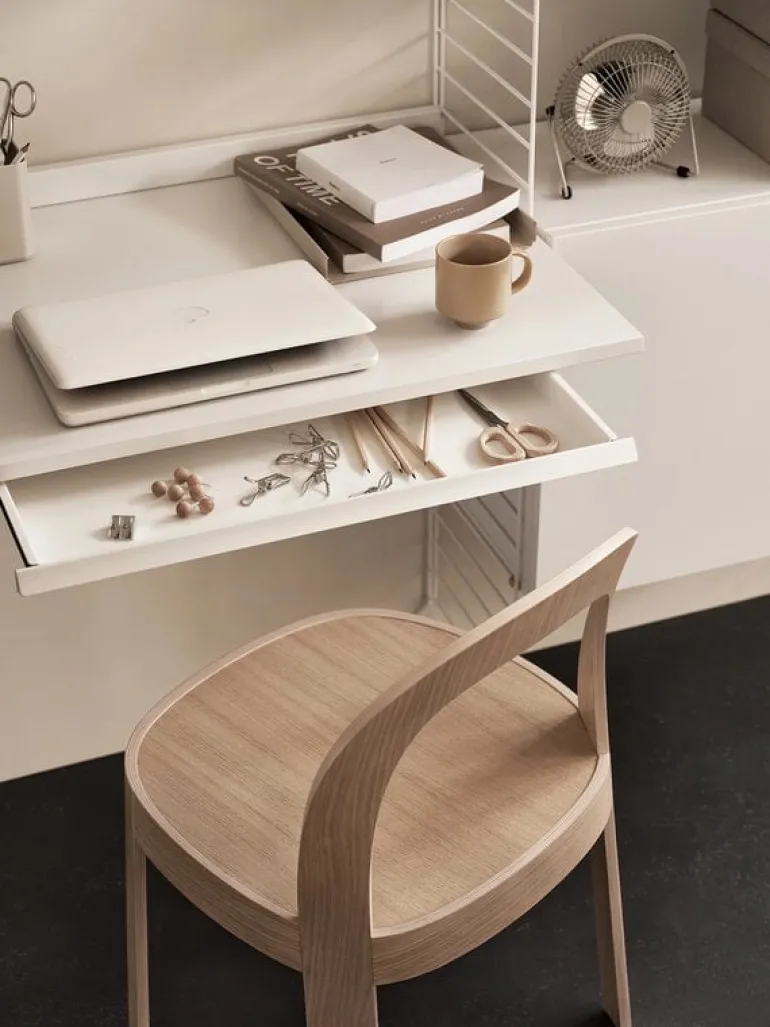 String Furniture String desk drawer, 61 x 30 cm, white