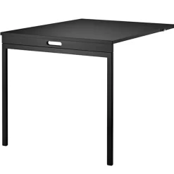 String Furniture String folding table, black stained ash