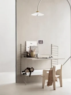 String Furniture String floor panel 85 x 30 cm, 2-pack, beige