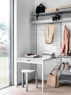 String Furniture String floor panels 200 x 30 cm, 2-pack, grey
