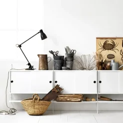 String Furniture String floor panels 85 x 30 cm, 2-pack, white