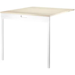 String Furniture String folding table, ash - white