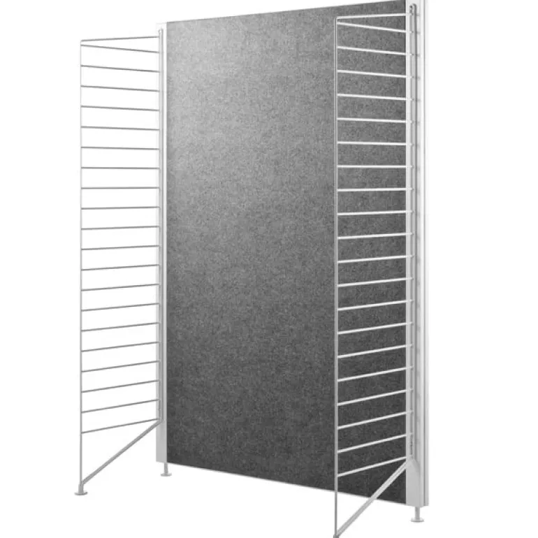 String Furniture String floor panel, 115 x 30 cm, 1-pack, white