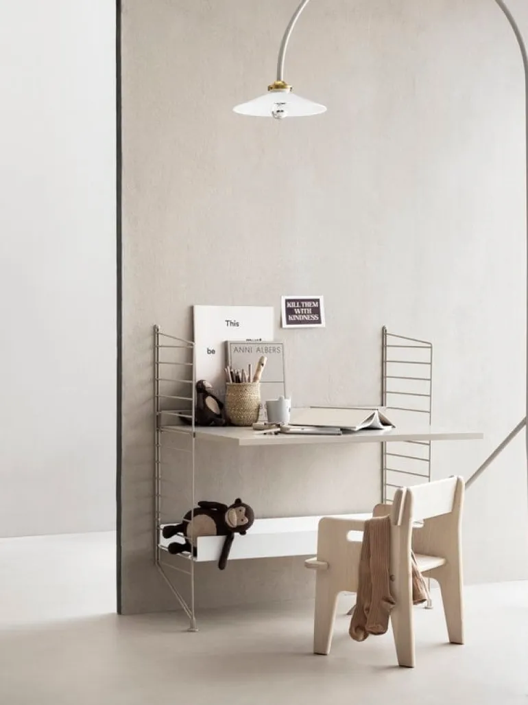 String Furniture String floor panel 85 x 30 cm, 1-pack, beige