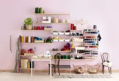 String Furniture String floor panel 200 x 30 cm, 1-pack, white