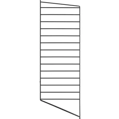 String Furniture String floor panel 85 x 30 cm, 1-pack, black