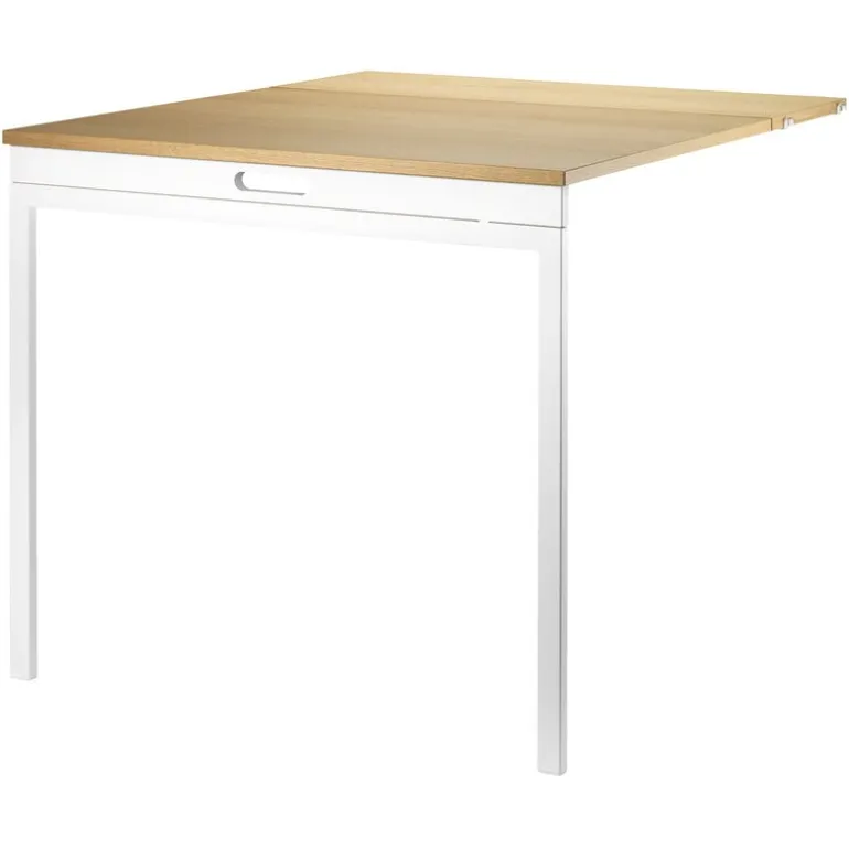 String Furniture String folding table, oak - white