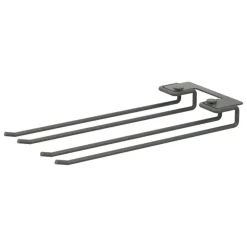 String Furniture String hanger rack 30 cm, 2-pack, dark grey