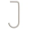 String Furniture String hooks for metal shelf, 5-pack, beige