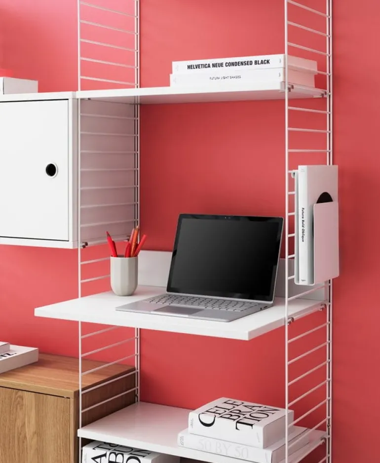 String Furniture String Media shelf, white