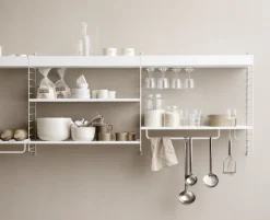 String Furniture String metal rod, 71 cm, white