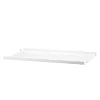 String Furniture String metal shelf, 58 x 30 cm, low, white