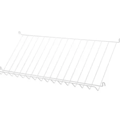String Furniture String magazine shelf, 78 x 30 cm, white steel
