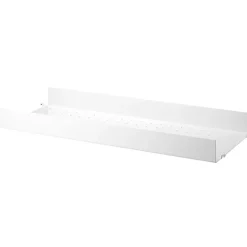 String Furniture String metal shelf, 78 x 30 cm, high, white