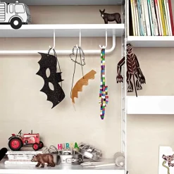 String Furniture String metal shelf, 78 x 30 cm, high, grey