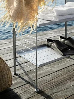 String Furniture String Outdoor floor panel 85 x 30 cm, 2-pack, galvanized