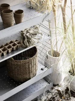 String Furniture String Outdoor floor panel 85 x 30 cm, 2-pack, galvanized