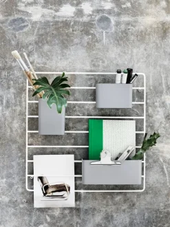 String Furniture String organizers, 3-pack, grey