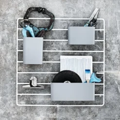 String Furniture String organizers, 3-pack, black