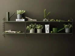 String Furniture String Pocket shelf, sage