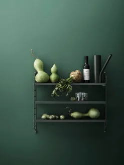 String Furniture String Pocket shelf, sage