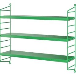 String Furniture String Pocket shelf, green