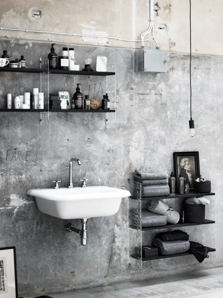 String Furniture String Plex side panel 50 x 20 cm, 1-pack, clear