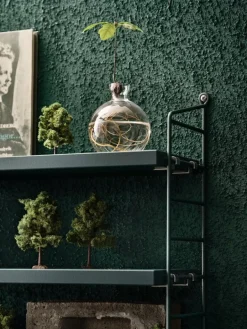 String Furniture String Pocket shelf, Tegnergrön