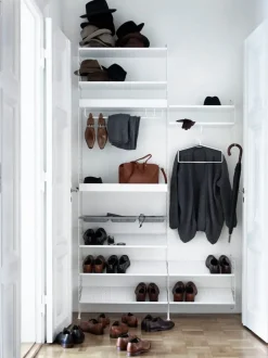 String Furniture String shoe shelf, 58 x 30 cm, white