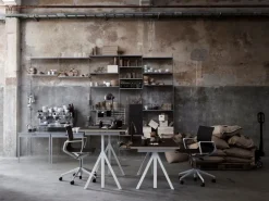 String Furniture String shelf 78 x 30 cm, 3-pack, grey