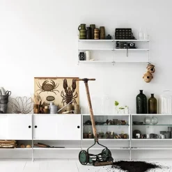 String Furniture String shelf 78 x 30 cm, 3-pack, white