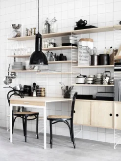 String Furniture String shelf 78 x 30 cm, 3-pack, white