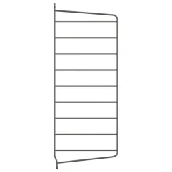 String Furniture String side panel 50 x 20 cm, 2-pack, dark grey