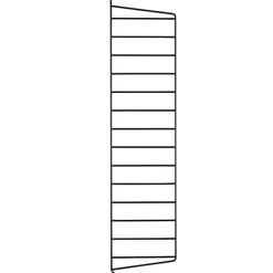 String Furniture String side panels 75 x 20 cm, 1-pack, black