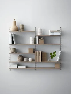 String Furniture String side panel 50 x 20 cm, 2-pack, beige