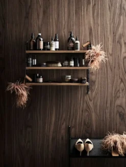 String Furniture String shoe shelf, 58 x 30 cm, black