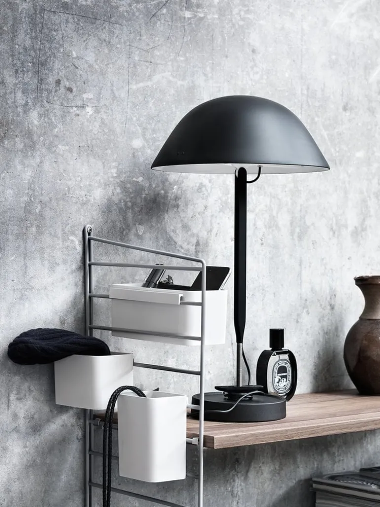 String Furniture String side panel 75 x 30 cm, 1-pack, grey